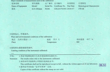 制造业成人午夜黄色视频证书报告说明页图片